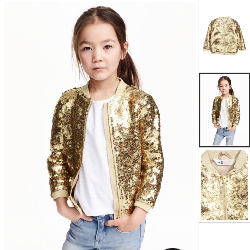 Bomber jacket in sequin-embroidered tulle.